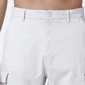 Shorts pour hommes style Bermuda décontracté, 100% coton, taille mi-haute, fermeture boutonnée, avec poches, vêtements de travail, service OEM - Product Image 5