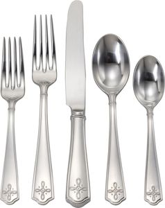 Ensemble de couverts en métal de luxe avec finition haut de gamme, idéal pour les mariages, les banquets, les salles de réception et les restaurants. - Product Image 3