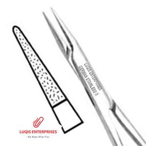 Portaagujas Micro Quirúrgico con Mandíbulas Finas y Delicadas, con Polvo de Diamante y Carburo de Tungsteno, Instrumento Quirúrgico Reutilizable de Precisión - Product Image 2