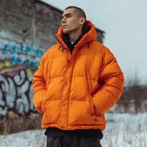 OEM Puffer Winter Jacket Men Outdoor Warm Up Street <b>Bubble</b> <b>Coat</b> Men's Lightweight Puffer Hood White Duck Down Puffer <b>Coat</b> Mens - Product Image 2