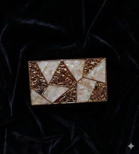 Bolsos de Mano Elegantes Ovalados de Artesanía Natural para Mujer, Bolso de Noche Plisado con Cadena de Perlas, Bolso de Mano para Novia, Bolso de Mano de Noche para Damas - Product Image 1