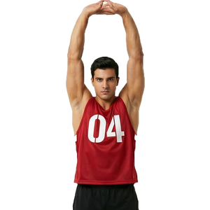 Custom Men's Basketball <b>Training</b> <b>Bibs</b> Mesh Sports Vest Men Sleeveless Basketball Mesh <b>Bibs</b> Mens Football Mesh Basketball <b>Bibs</b> - Product Image 3