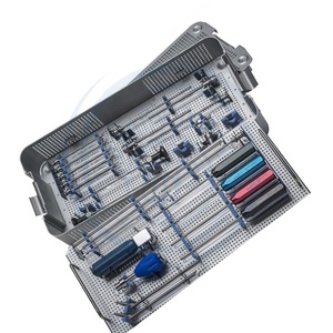 Kit d'instruments d'arthroscopie de la hanche de 22 pièces, ensembles d'instruments orthopédiques en acier inoxydable, ensemble d'instruments de traumatologie pour la hanche dynamique, CE ISO - Product Image 4