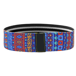 Bandas de resistencia para ejercicios, nuevo diseño, logotipo personalizado, juego de bandas elásticas para cadera, banda de tela impresa para glúteos, gimnasio, fitness, resistencia. - Product Image 3
