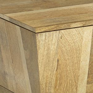 Comodino Elegante Westfield Natural Side Table - Product Image 2