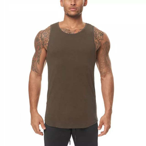 <b>Machine</b> Stitched Best Design Tank Top Custom Sleeveless Workout Fitness Men's <b>Running</b> Vest Gym Men's Clothing Tank Top - Product Image 5