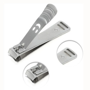 กรรไกรตัดเล็บมืออาชีพสแตนเลสสตีล ใบมีดคมสำหรับเล็บเท้าและเล็บมือ กรรไกรตัดเล็บและที่ตัดหนังกำพร้า ทนทาน - Product Image 1