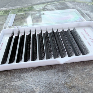 ขนตาปลอม Nhu Y ทำมือ 0.07 มม. รูปทรง W YY ขนสังเคราะห์ นุ่มเป็นธรรมชาติ 3 มิติ 4 มิติ 5 มิติ 6 มิติ 7 มิติ 8 มิติ ขนตาแบบ Clover เพิ่มวอลลุ่ม - Product Image 5