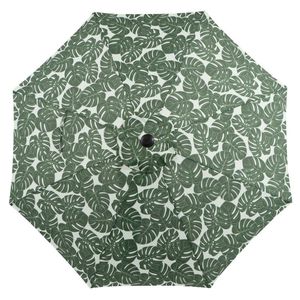 Parasol de patio Monstera de 9 pieds avec manivelle et inclinaison à 3 positions - Product Image 3