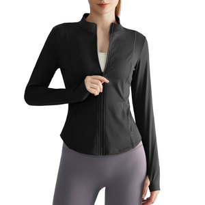 Comfort Fit Women Yoga <b>Jacket</b> Lightweight Athletic Layer For Gym <b>Workouts</b> Running Training And Active Lifestyle - Product Image 1