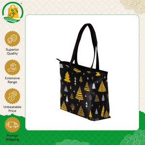 Premium Quality Bulk Supply Recyclable 15x40x42cm Canvas Stylish <b>Long</b> Handle Custom Printed Bohemian Tote <b>Bag</b> for Unisex - Product Image 2