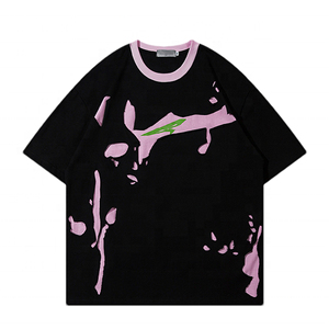 Camisetas de Hombre al por Mayor, Estilo Vintage, Lavado Ácido, Personalizadas, de Alta Calidad, Lisas, para Streetwear, con Bordado Desgastado Personalizado - Product Image 5