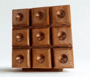 Handmade Wood Portable Eco Friendly Tic Tac Toe Game Decor for Home Office <b>Table</b> for Kids Interactive Tabletop Game Promotion - Product Image 5