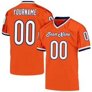 เสื้อฟุตบอลแท้แบบย้อนยุค คอวี ผ้าตาข่าย โพลีเอสเตอร์ 100% แขนสั้น ทรงหลวม ปรับแต่งชื่อทีมได้ - Product Image 3