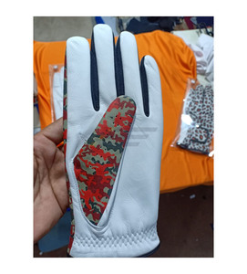 ถุงมือกอล์ฟสำหรับผู้ชาย มือซ้าย/ขวา หนังแกะแท้ Cabretta นุ่ม ระบายอากาศได้ดี กันลื่น ปักโลโก้ได้ ถุงมือกอล์ฟสำหรับเล่นกลางแจ้ง แบรนด์ดัง - Product Image 2