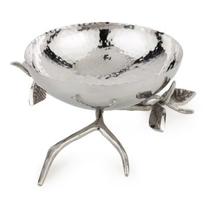 Nouveau Bol Ultime en Acier Inoxydable Durable avec Support à Motif Feuille, Bol à Salade de Fruits, Fournitures pour Hôtels et Maison, Bol de Service en Métal Personnalisé - Product Image 5