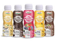 Boisson protéinée Nawon Chocolate Milk Shake 290ml, riche en protéines, faible en matières grasses, boisson nutritive 10 Brix, bouteille PP