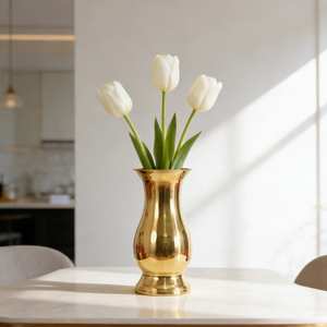 Vase à fleurs en métal prêt pour le mariage, idéal pour la décoration d'événements, les centres de table et les solutions de composition florale - Product Image 5
