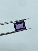 Ametyste de qualité supérieure, pierre précieuse naturelle facettée carrée, 4,65 carats, 9x11mm, violet élégant, pour bague de mariée, prix de gros
