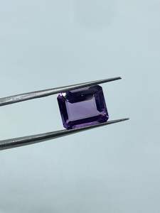 Piedra Preciosa de Amatista de Primera Calidad, Cuadrada y Facetada, 4.65 CTS, 9x11mm, Color Púrpura Natural, Elegante, para Anillo de Novia, Precio al por Mayor - Product Image 6