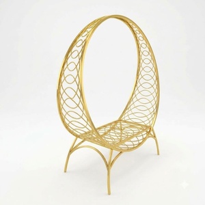 Weatherproof Powder Coated Wrought Iron European Design KHP Park <b>Bench</b> Custom Hand Forged Metal <b>Garden</b> Long Chair 2-Seater - Product Image 1