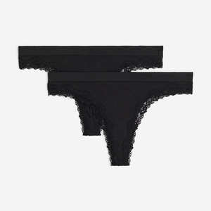 New Arrival Sexy Women's <b>Thong</b> Briefs Panties Spandex/Cotton Lace High Quality Wholesale - Product Image 6