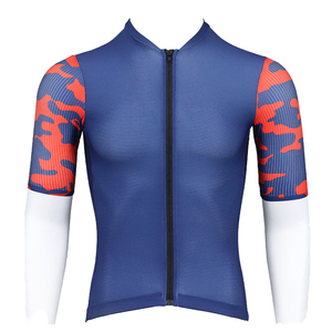 Conjunto de Jersey de Ciclismo para Hombre, Fabricante Profesional OEM, Transpirable, Spandex/Algodón 100g, Mangas Cortas, Pantalones Cortos, Tallas Grandes - Product Image 1