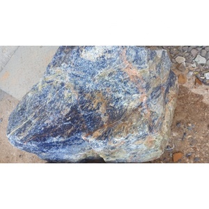 Piedras preciosas de sodalita semipreciosas al por mayor, piedras crudas de minas talladas para la fabricación de joyas de lapislázuli Feng Shui - Product Image 3