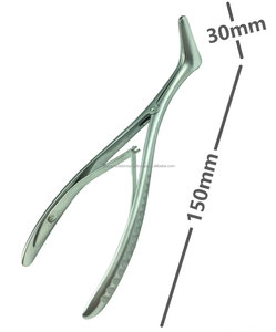 Pinzas de expansión para rinoscopio médico, espéculo nasal, espejo nasal de acero inoxidable, endoscopio nasal ORL, <span class=keywords><strong>dilatador</strong></span> de canal auditivo - Product Image 3