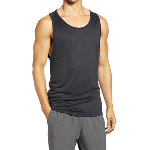 Débardeurs de sport pour hommes en coton de haute qualité, taille plus, pour la salle de sport, la musculation et les entraînements, col rond, OEM, été - Product Image 5