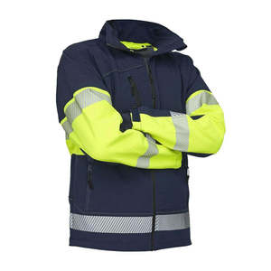 Chaqueta de seguridad de alta visibilidad, ligera y reflectante para trabajo al aire libre y protección en el lugar de trabajo, chaqueta de seguridad OEM - Product Image 2