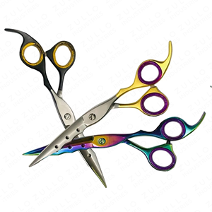Tijeras de Peluquería Profesionales de Acero Inoxidable de Color Personalizado Premium, Tijeras de Barbero con Filo Afilado, Herramienta para Salón de Belleza - Product Image 2