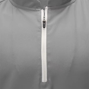 Vêtements de sport de haute qualité, tissu extensible à séchage rapide, veste de baseball à manches courtes, veste de coach professionnelle - Product Image 5