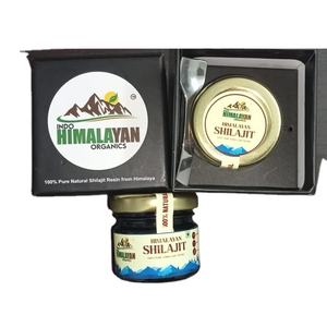 Indo Himalayan Organics Shilajit Résine Ayurvédique de Mountain Himalaya Healthcare Supply pour une endurance et une énergie améliorées - Product Image 1