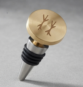 Tapón de Metal para Botellas de Vino, Diseño Moderno, Sellado Hermético, Tapón de Botella de la Mejor Calidad - Product Image 1
