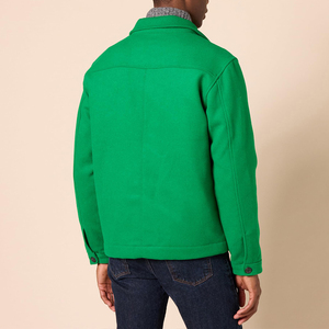 Chaquetas de lana transpirables y ecológicas de nueva llegada, diseño de logotipo personalizado, chaquetas de lana para hombre a precios bajos - Product Image 2