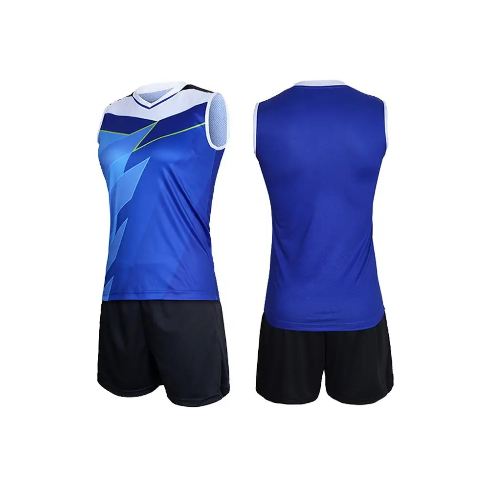승화 배구 세트 유니폼 민소매 셔츠 반바지 남자 여자 셔츠 팀 훈련 저렴한 가격으로 착용