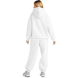 ชุดวอร์มผู้หญิง เสื้อฮู้ดดี้และกางเกงขายาวสำหรับฤดูหนาว ขายส่ง - Product Image 3