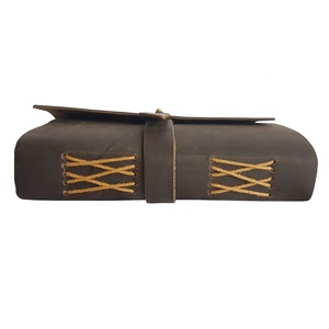 Buffalo Leather <b>Journal</b> Notebook Handmade Cotton Rug Paper Bound Drawing <b>Travel</b> Diary Celtic Leather Embossed <b>Journal</b> Bast <b>Gift</b> - Product Image 3