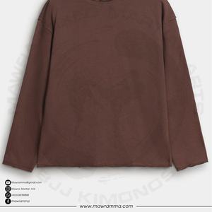 Sweat à capuche de qualité supérieure, teint en pièce, broderie machine, impression numérique, sweat à capuche surdimensionné, poids lourd, 100% coton, molleton - Product Image 4