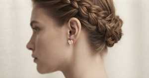 Pendientes de Diamante Cultivado en Laboratorio con Corte Corazón, Chapados en Oro, Plata de Ley 925, VVS1, para Mujer, Regalo para Bodas y Fiestas - Product Image 4