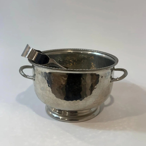 Excellent Polished Silver Stainless Steel Ice Bucket With Lid & Handles Wall Insulated Wine Champagne <b>Cooler</b> Beverage Tub - Product Image 2