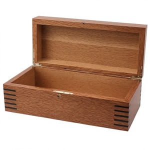 Étui à cigares en bois naturel de haute qualité, conçu pour un transport sûr et un stockage durable lors de vos voyages et de l'usage quotidien. - Product Image 1