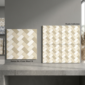Carreaux de sol de stationnement extérieur en terre cuite au meilleur prix: Céramique numérique en porcelaine robuste 40x40cm, finition mate 16x16, 400x400mm - Product Image 4