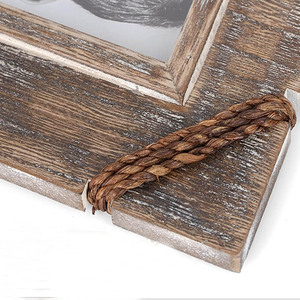 Cổ Điển Cổ Xoài Gỗ Khung Ảnh Khắc Đau Khổ Trang Trí Bằng Gỗ Khung Cho Wall Mount Tabletop Món Quà Cưới Trang Trí Nội Thất - Product Image 5