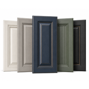 Vietnam Factory Wholesale Modern Kitchen Cabinet Door Panels Custom Wood Raised Panel Door <b>Solutions</b> - Product Image 1
