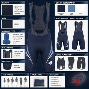 Cuissard de cyclisme pour homme personnalisé, respirant et rembourré – Fournisseur - Product Image 6