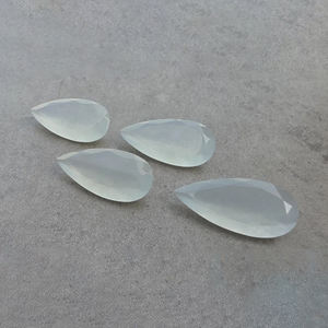 Aguamarina Natural, Corte Facetado, Calibrada, Gema Grande en Forma de Pera |   Piedras Sueltas para la Elaboración de Joyas - Product Image 2