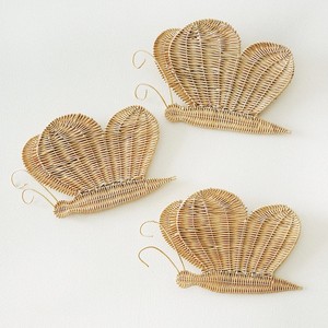Handbraided rattan <b>wall</b> decal art toddler room hanging charm baby shower decorations for <b>girl</b> - Product Image 1