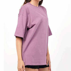 Camiseta Gráfica de Algodón Premium Unisex Estilo Urbano Transpirable Casual Oversize de Manga Corta para Venta al por Mayor - Product Image 3
